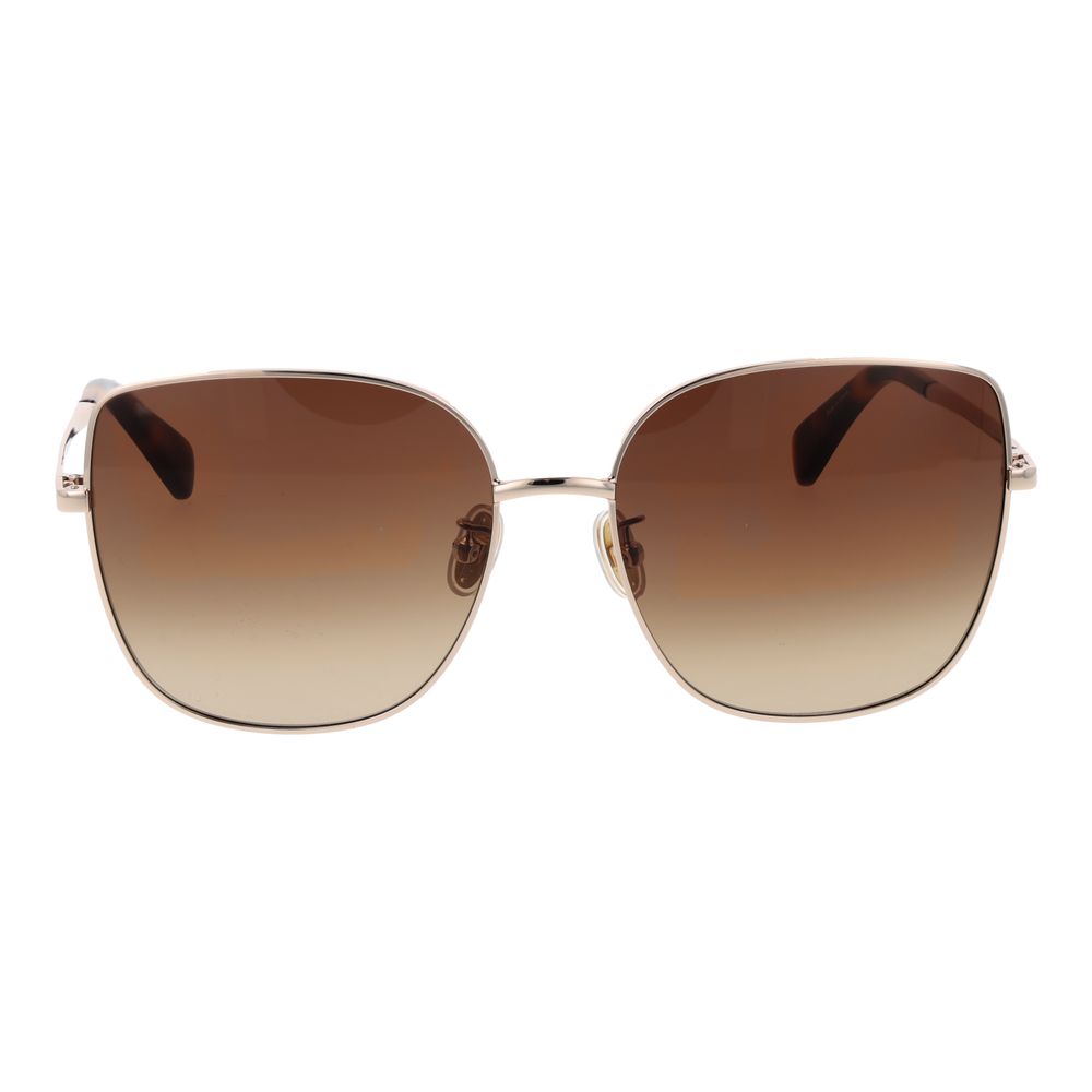 Max Mara Rose Gold Metal Women's Sunglasses