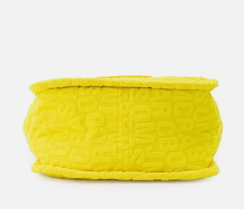 Marc Jacobs Marc Jacobs The Monogram Terry Tote Small Golden Kiwi Shoulder Bag Women's Purse