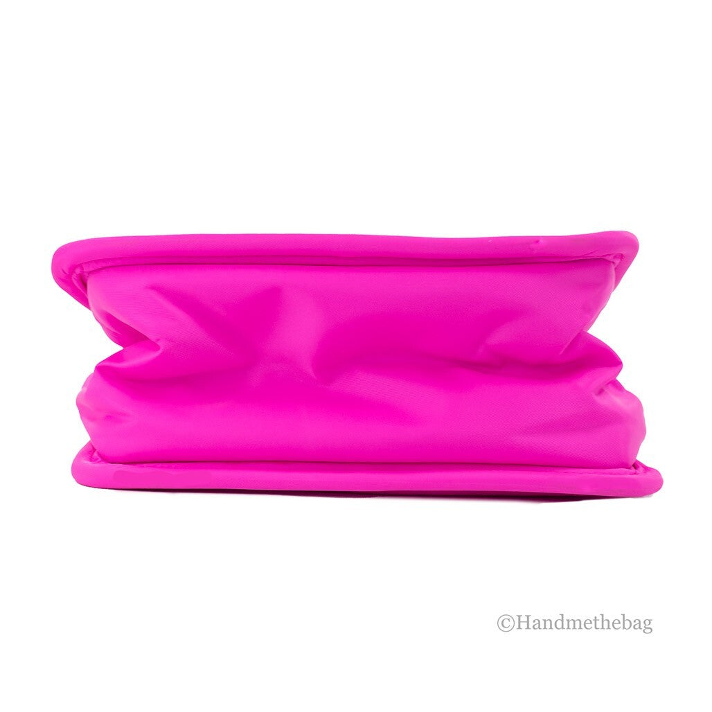 Marc Jacobs Marc Jacobs Small Neon Fuchsia Nylon Fabric Tote Convertible Bag Women's Purse