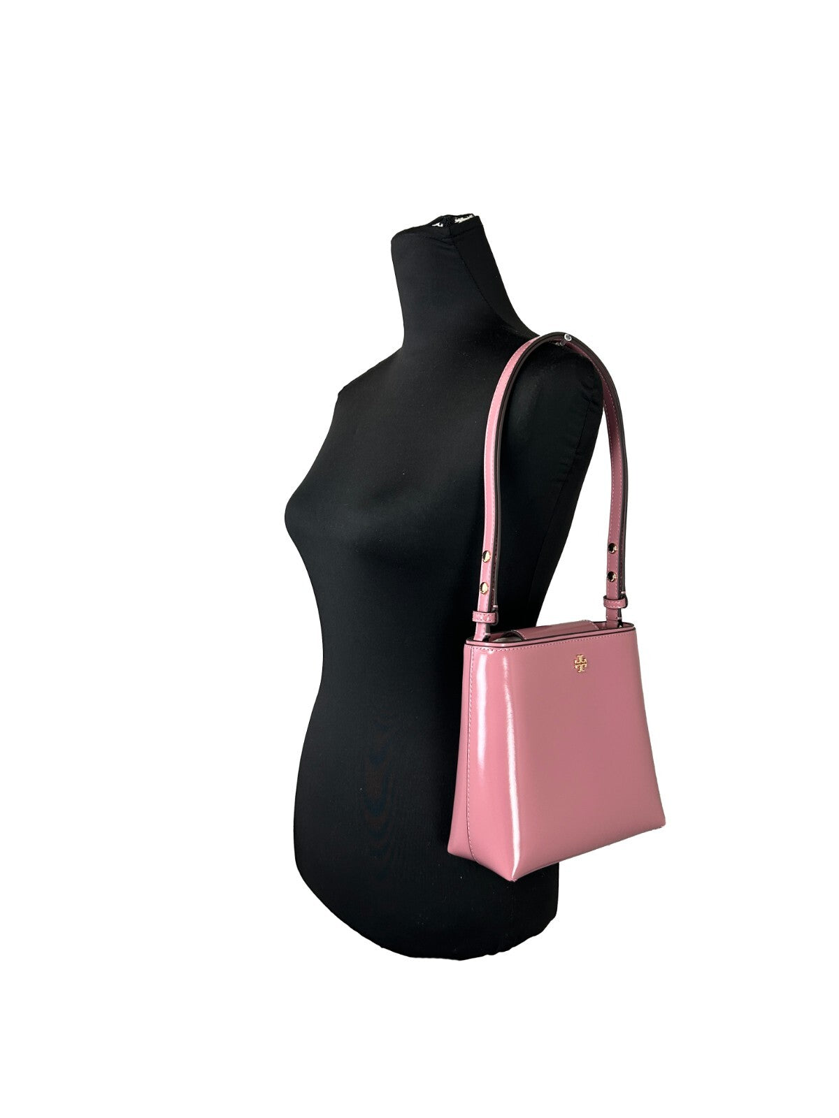 Tory Burch Tory Burch Patent Emerson Small Bucket Bag Women's Purse