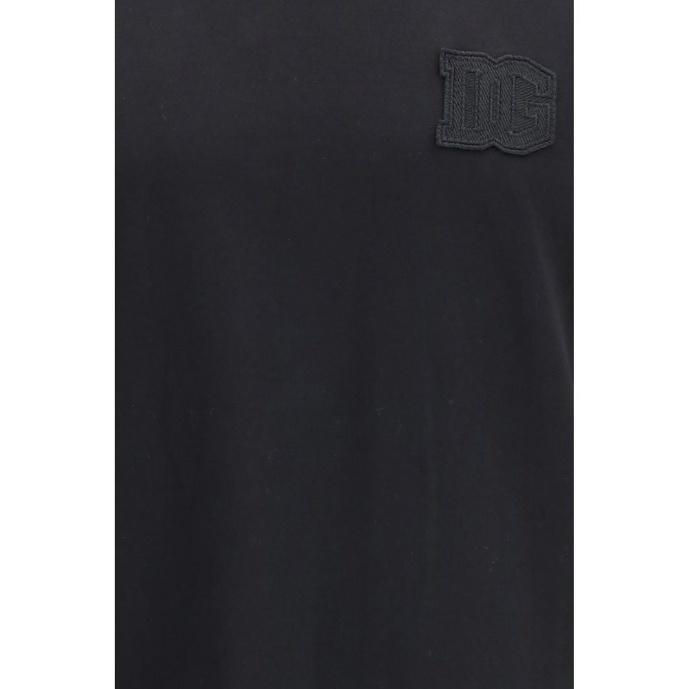 Dolce & Gabbana Black Cotton Men's T-Shirt