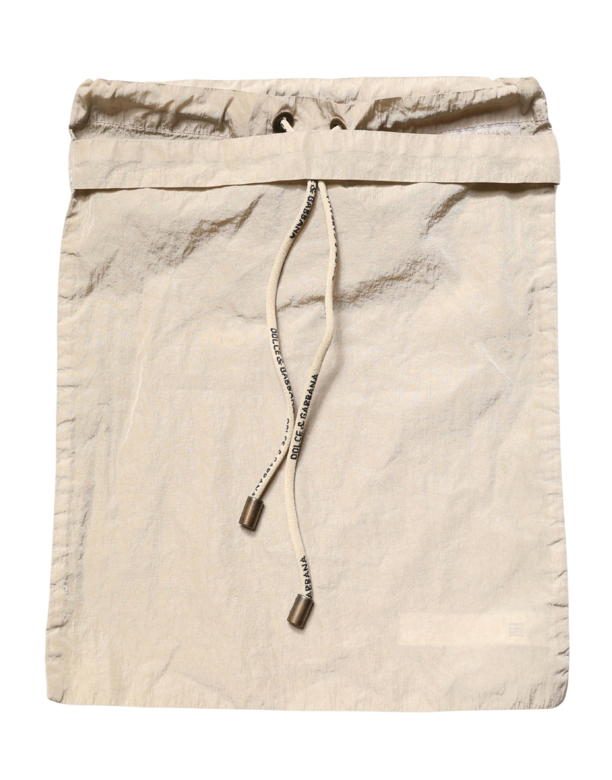Dolce & Gabbana Brown Nylon Drawstring Swim Shorts Men's Swimwear