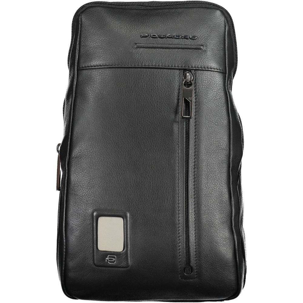 Piquadro Nero Leather Mens Shoulder Men's Bag
