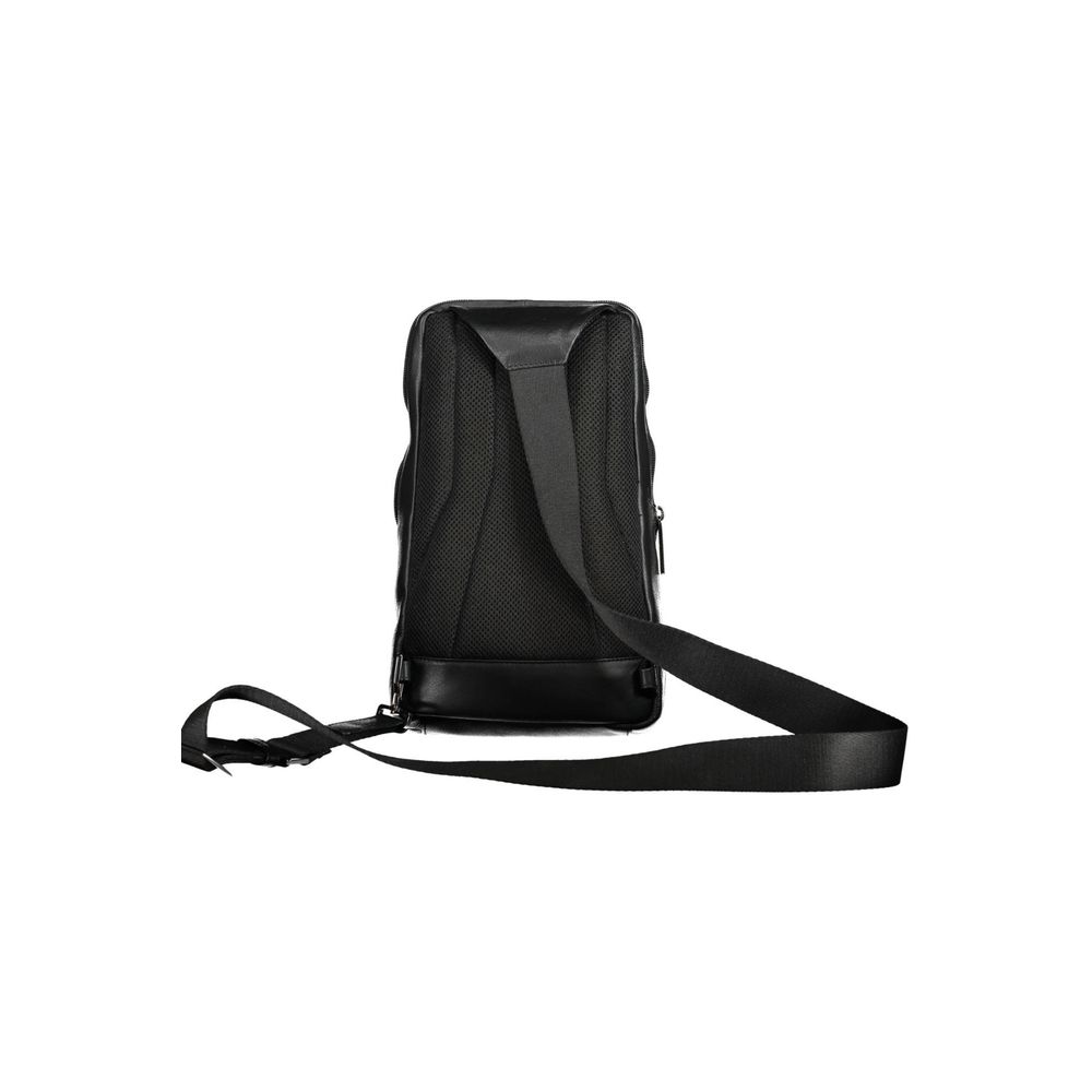 Piquadro Nero Leather Mens Shoulder Men's Bag