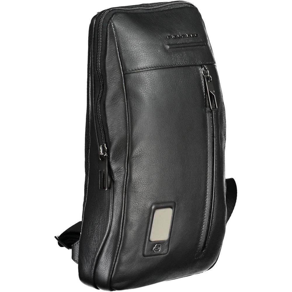 Piquadro Nero Leather Mens Shoulder Men's Bag