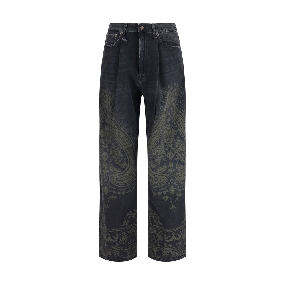 R13 Black Cotton Jeans Women's Denim