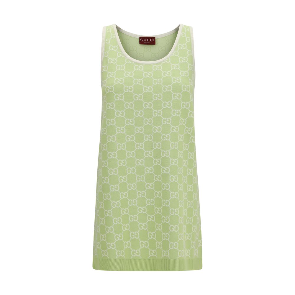 Gucci Bicolor Cotton Casual Women's Dress