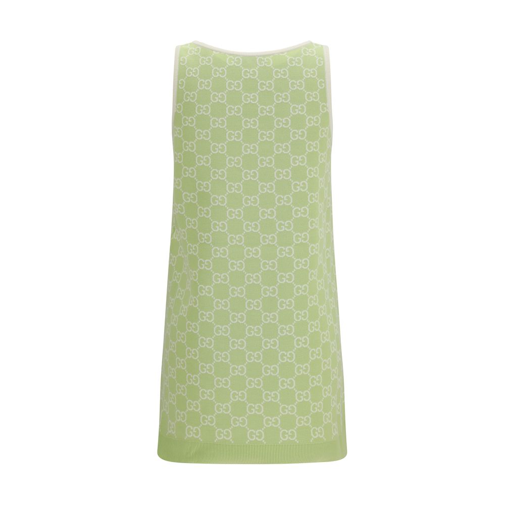 Gucci Bicolor Cotton Casual Women's Dress
