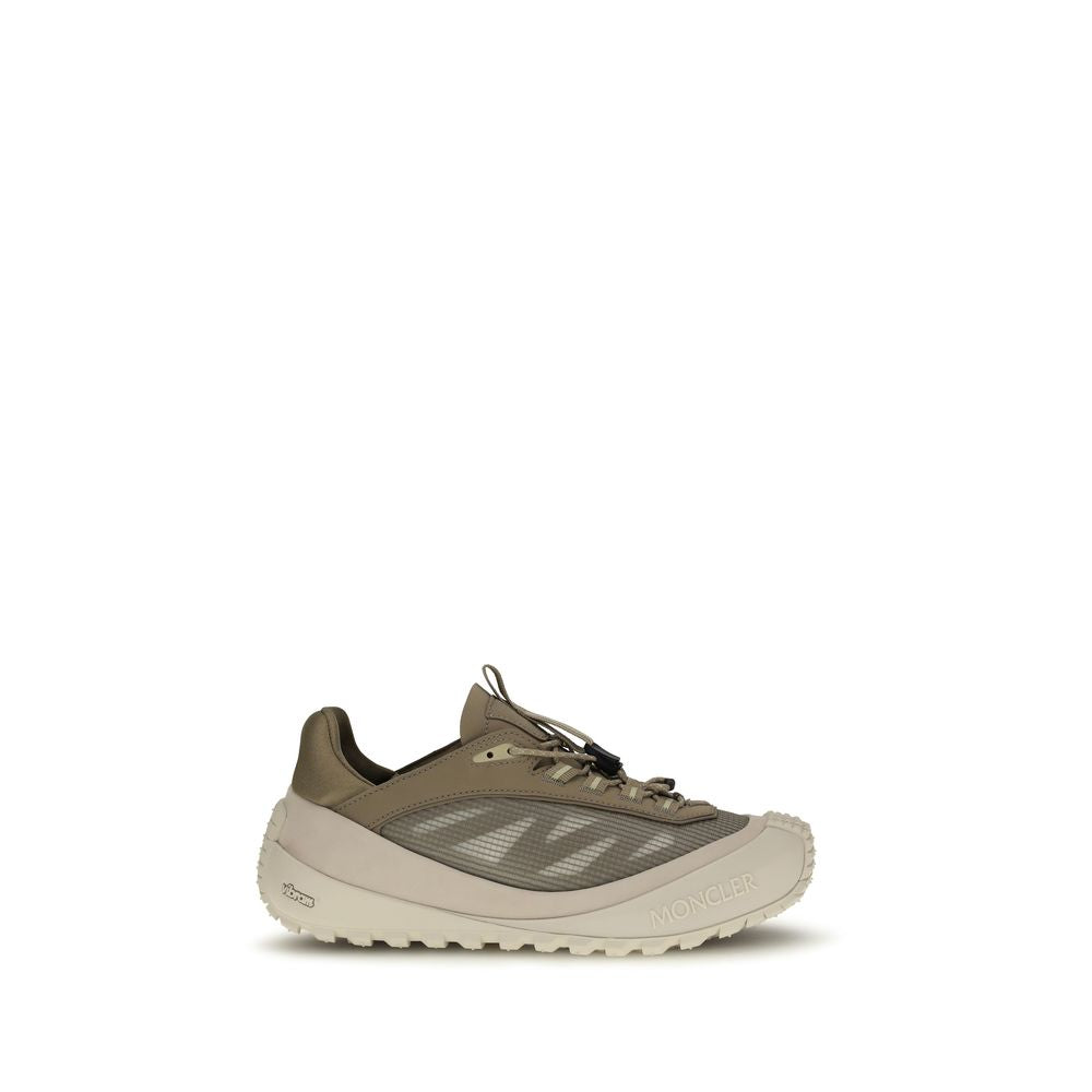 Moncler Gray Polyester Athletic Women's Sneakers