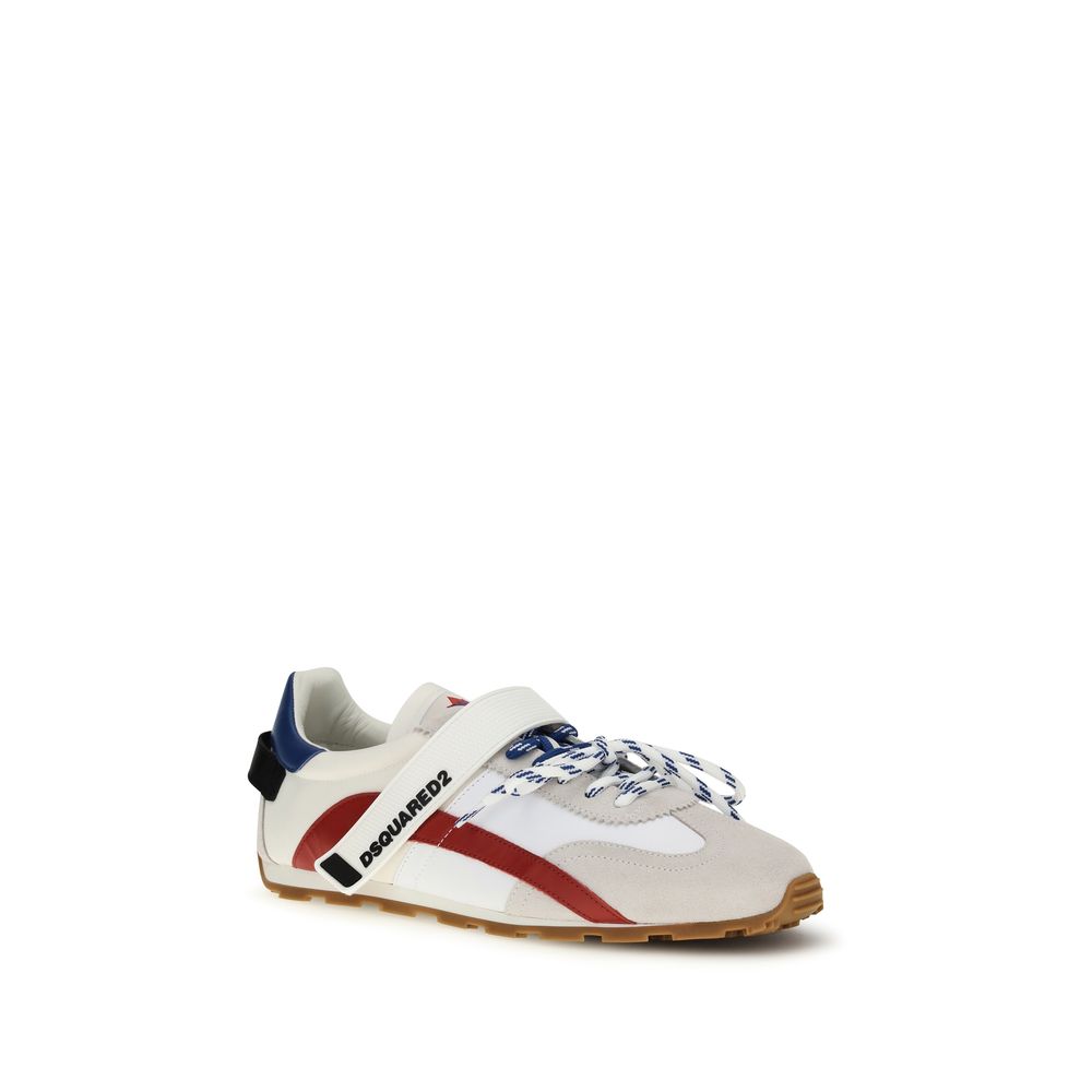 Dsquared² Multicolor Calf Leather Bos Taurus Men's Sneakers
