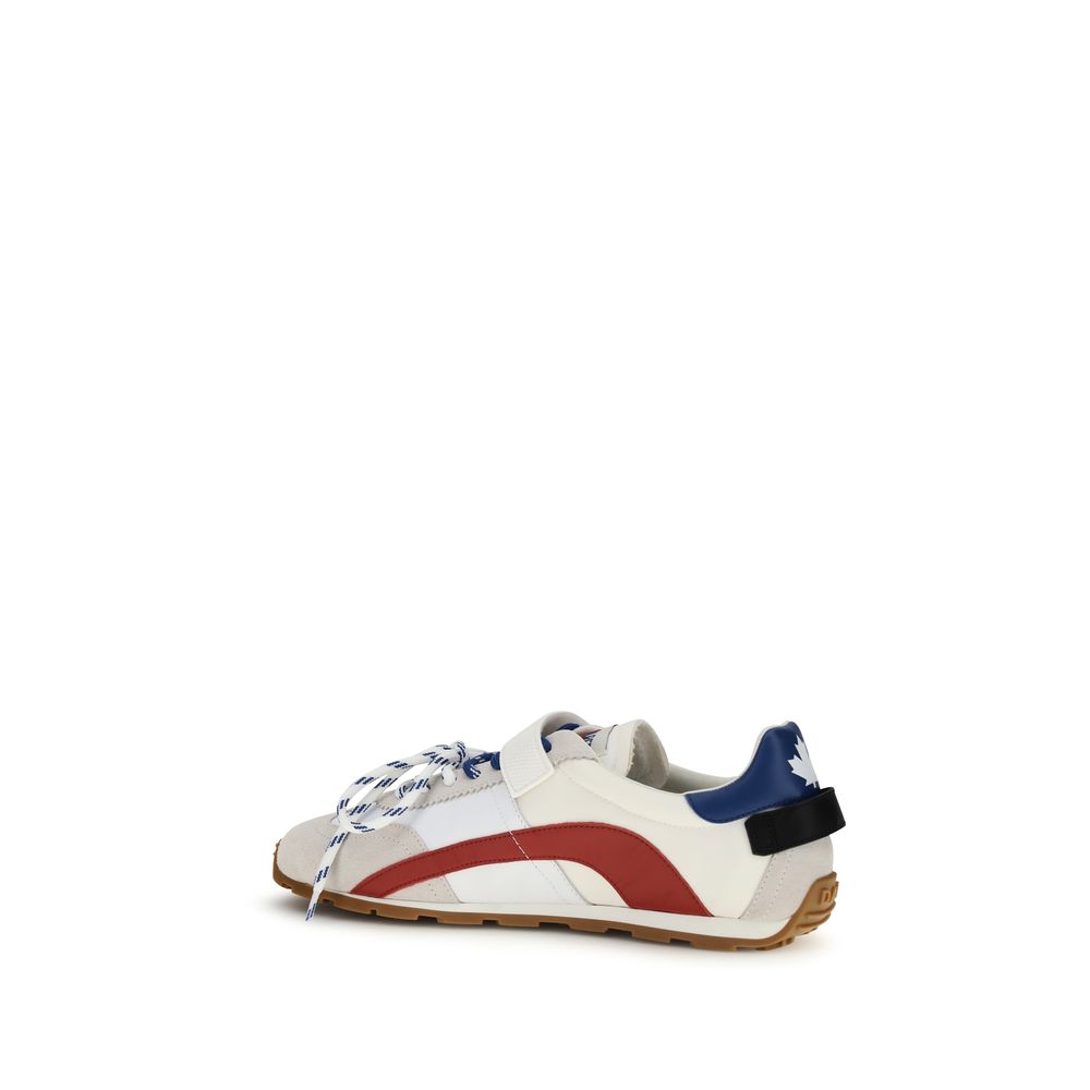 Dsquared² Multicolor Calf Leather Bos Taurus Men's Sneakers