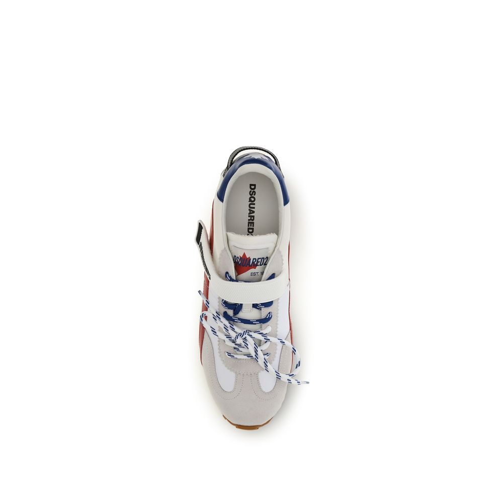 Dsquared² Multicolor Calf Leather Bos Taurus Men's Sneakers