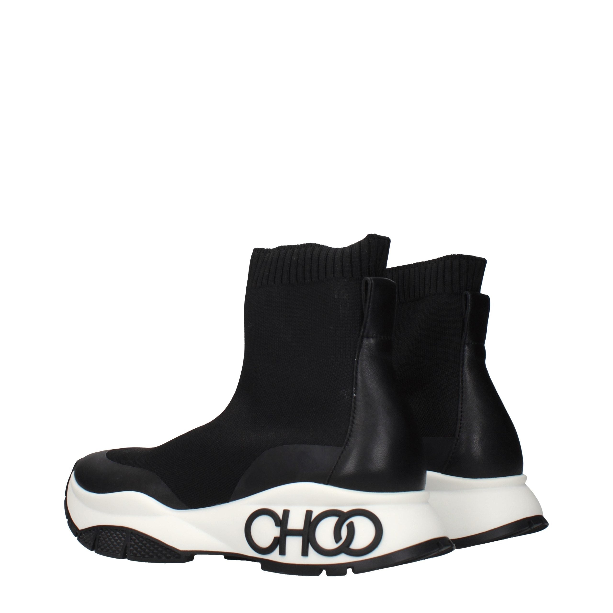 Jimmy Choo Black Fabric Ankle Men's Boots