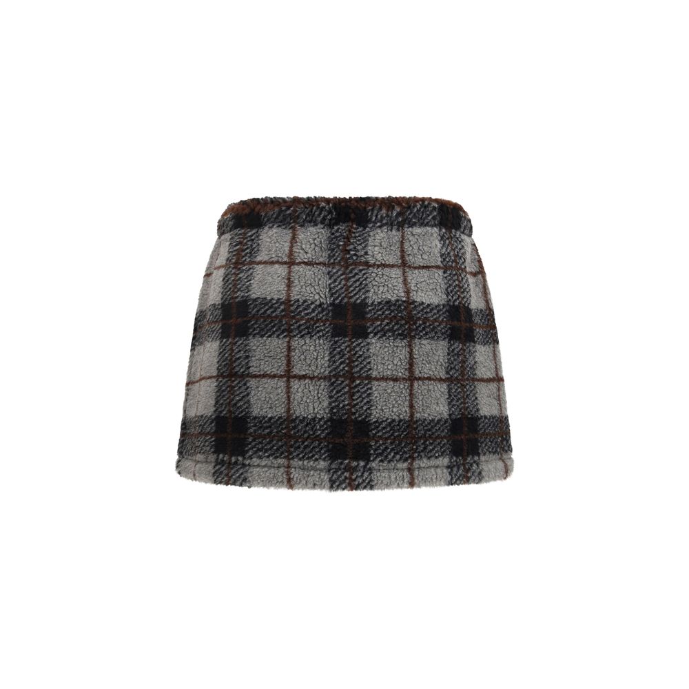 Miu Miu Multicolor Nylon Mini Women's Skirt