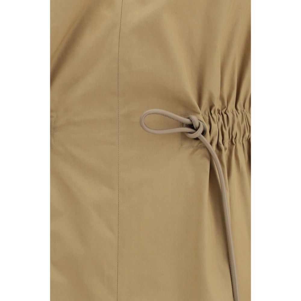 Max Mara Beige Cotton Casual Women's Dress