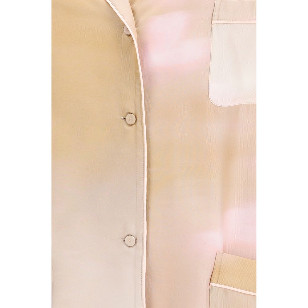 Fabiana Filippi Multicolor Silk Pattern Women's Shirt