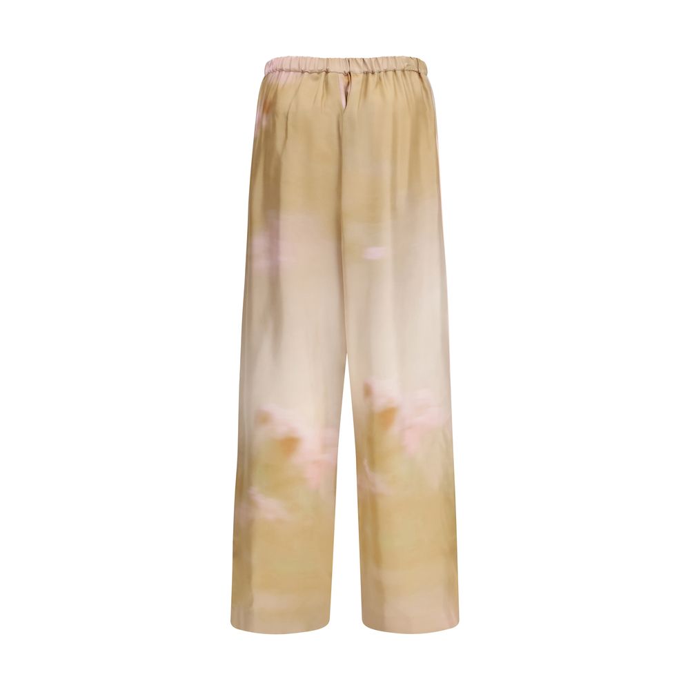 Fabiana Filippi Multicolor Silk Casual Women's Pants