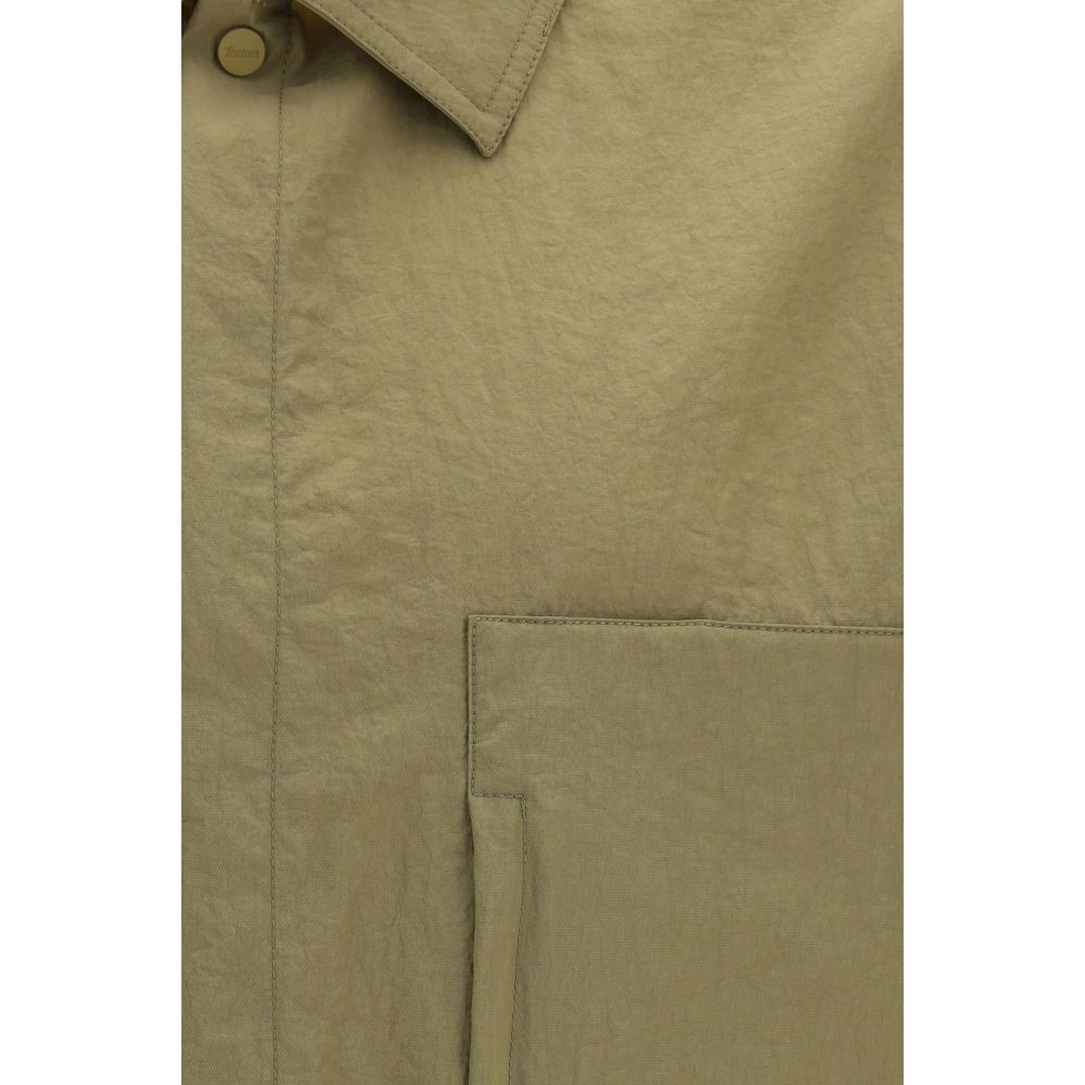 LAMINAR Bicolor Polyamide Men's Coat