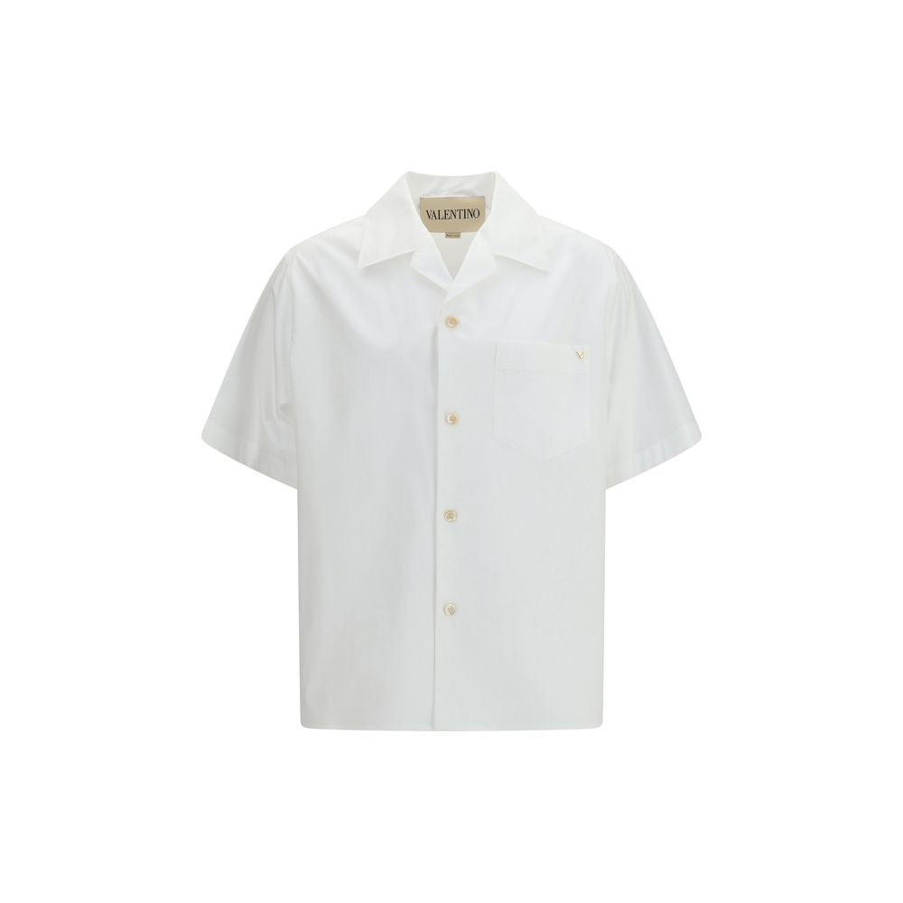 Valentino Garavani White Cotton Men's Shirt