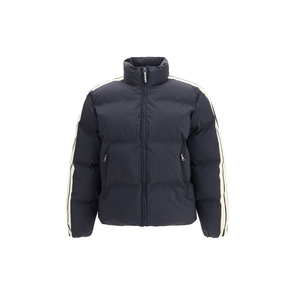 Palm Angels Black Polyamide Full-Length Men's Jacket