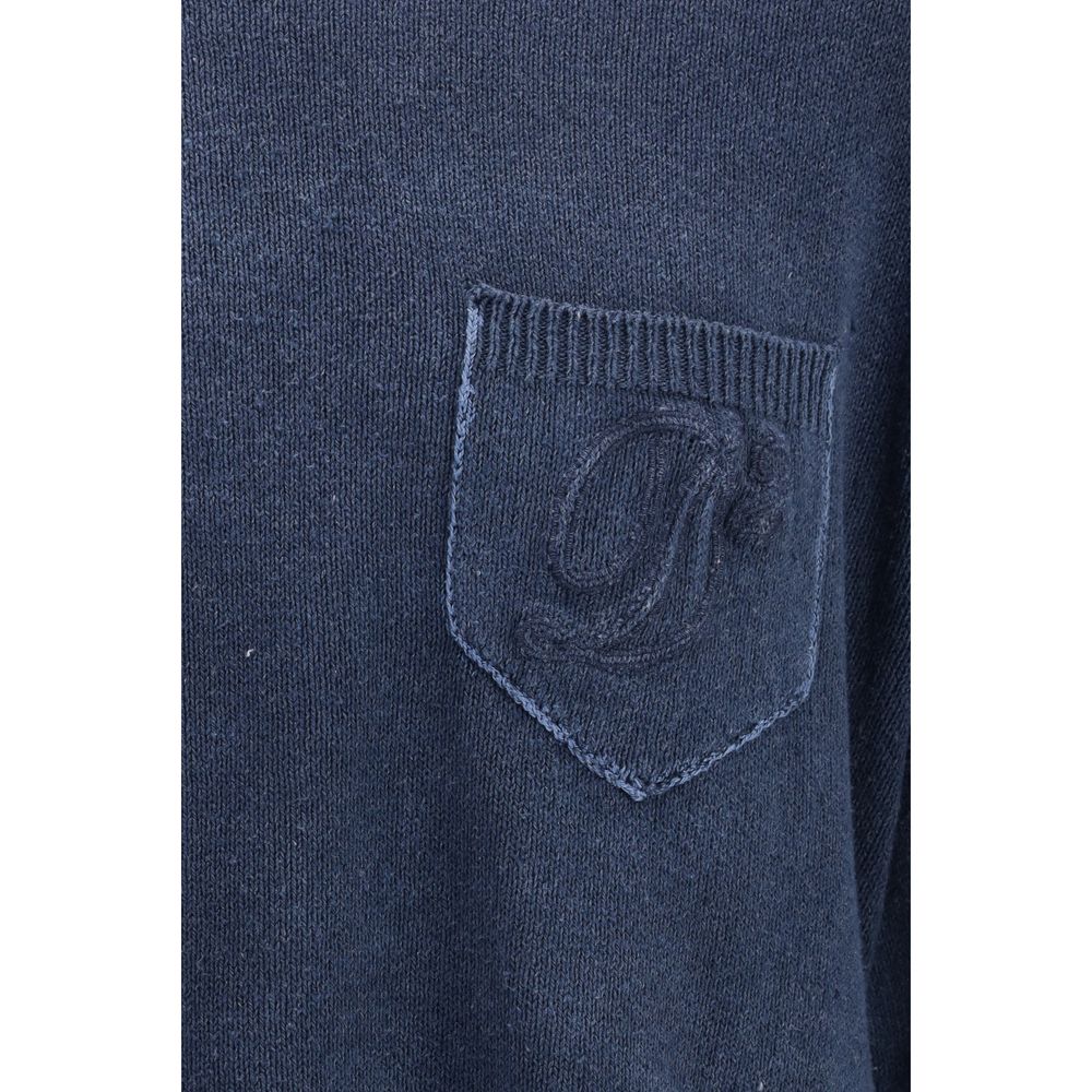 Dsquared² Blue Polyester Men's Sweatshirt