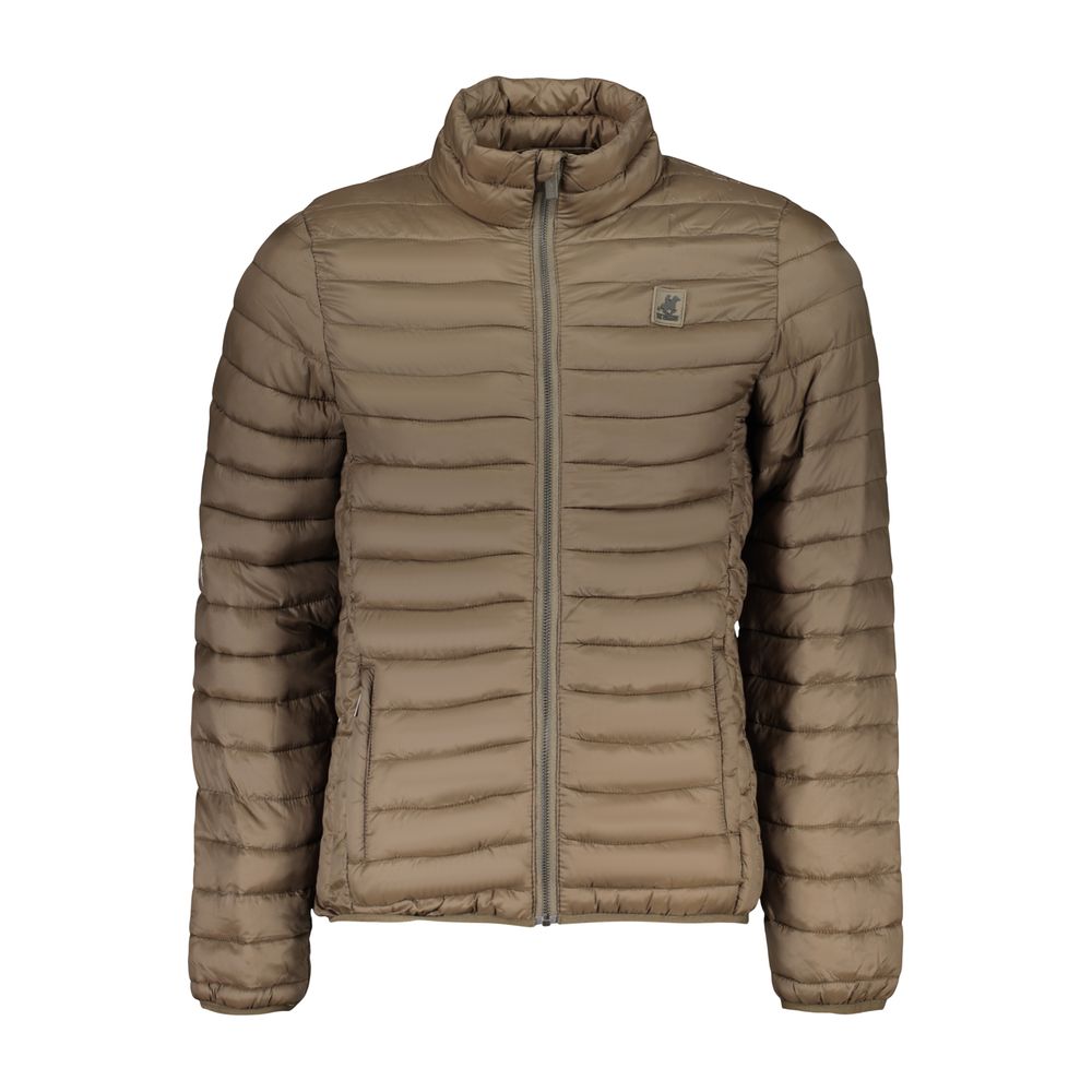 U.S. Grand Polo Brown Polyester Men's Men's Jacket