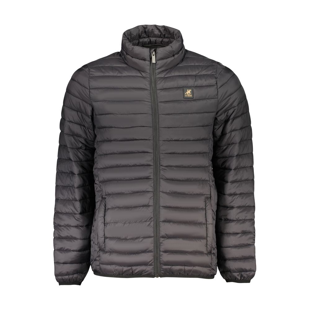 U.S. Grand Polo Black Polyester Men's Men's Jacket