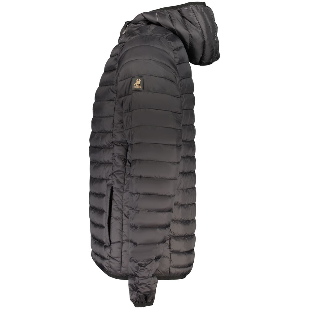 U.S. Grand Polo Black Polyester Men's Men's Jacket