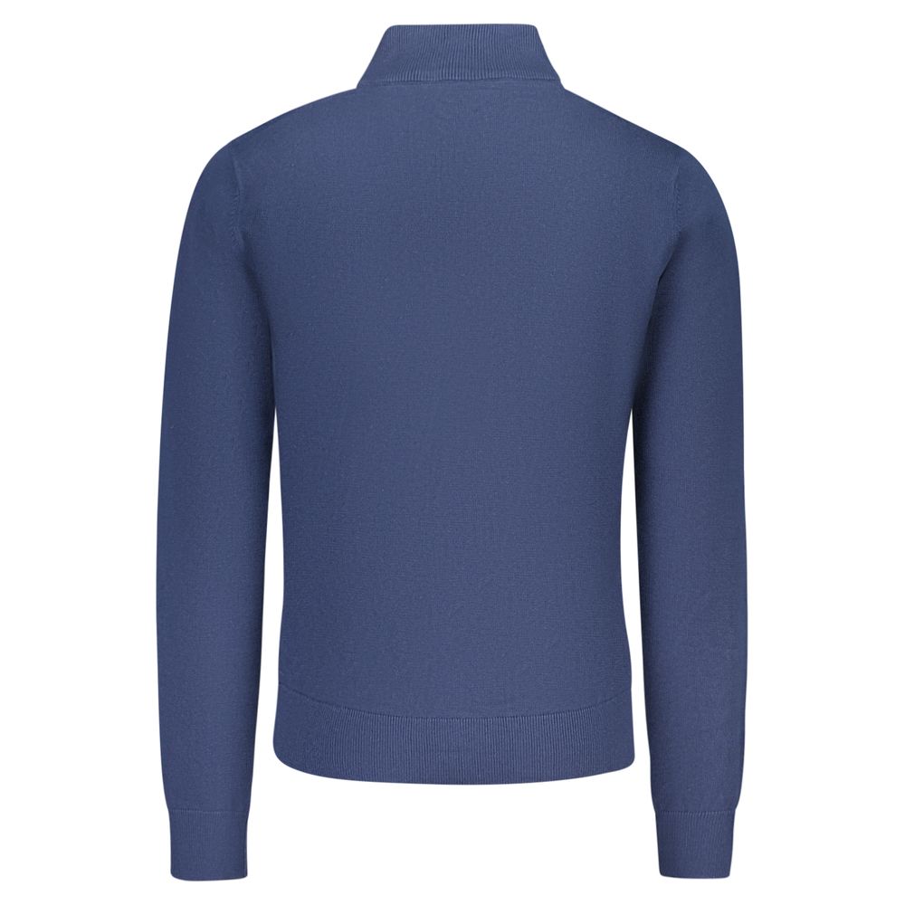U.S. Grand Polo Blue Cotton Men's Men's Sweater