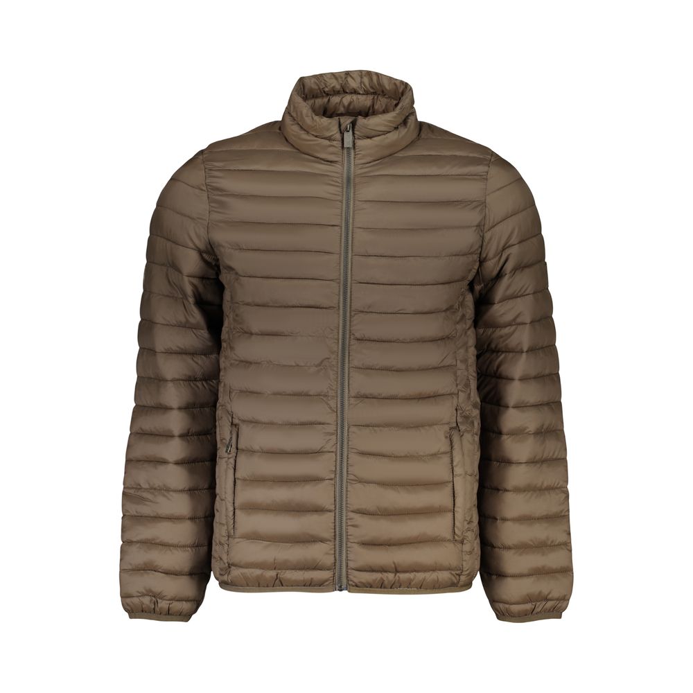 U.S. Grand Polo Brown Polyester Men's Men's Jacket