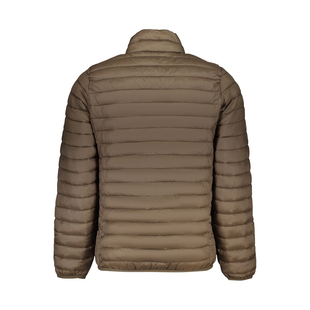 U.S. Grand Polo Brown Polyester Men's Men's Jacket