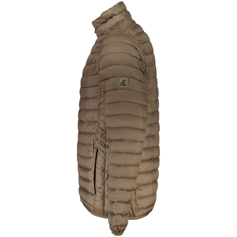 U.S. Grand Polo Brown Polyester Men's Men's Jacket