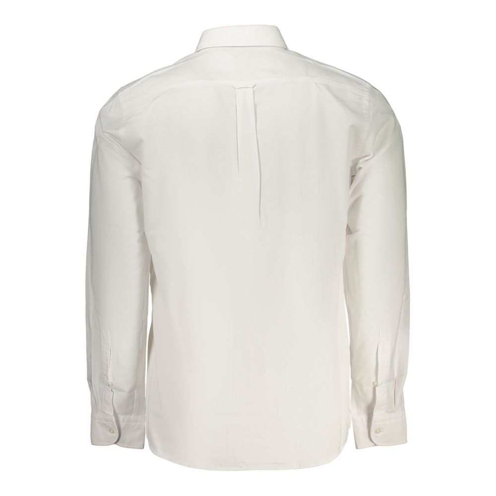 Hugo Boss White Cotton Men's Men's Shirt