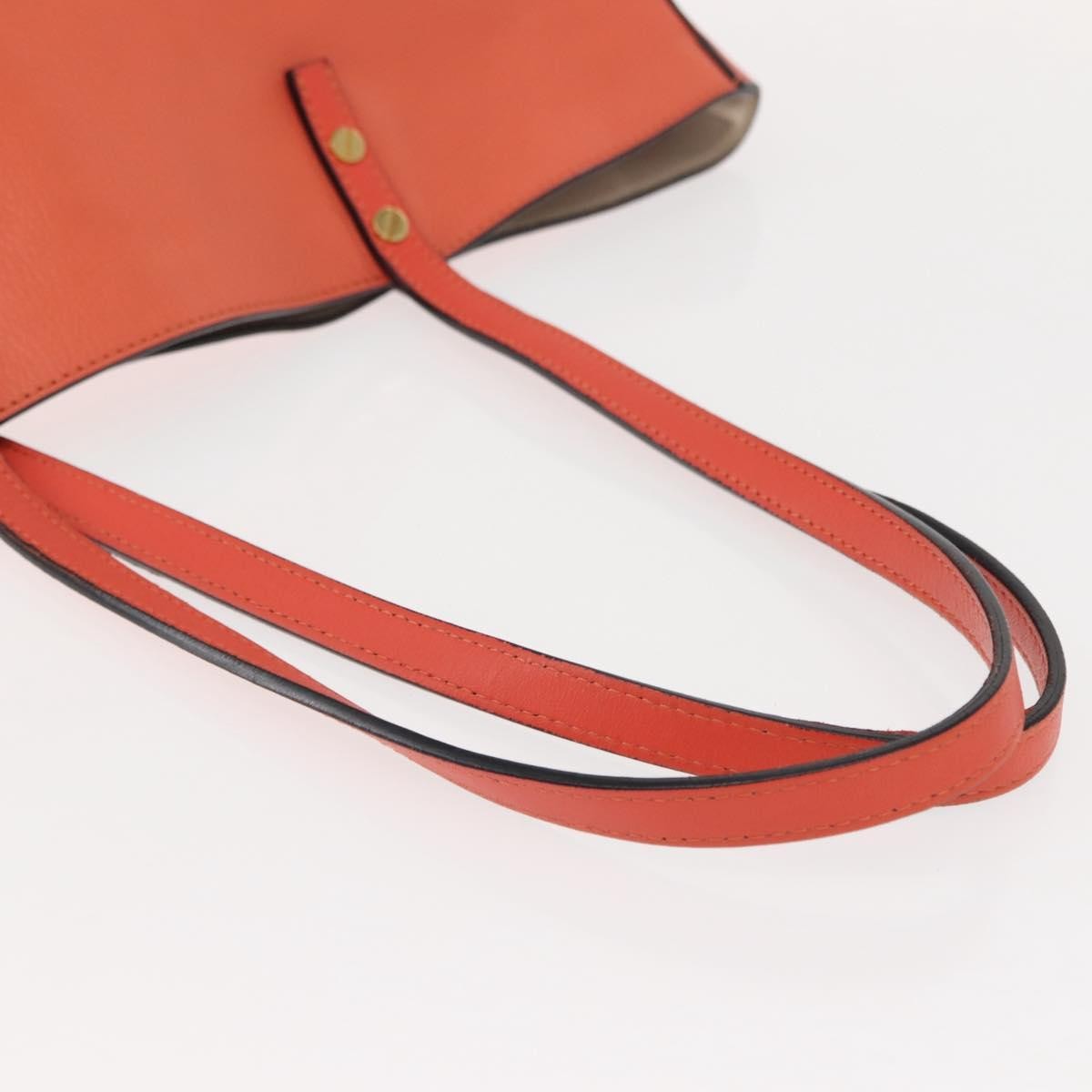 Chloe Dilan Tote Leather Pink Leather Tote Bag Bag (Pre-Owned)