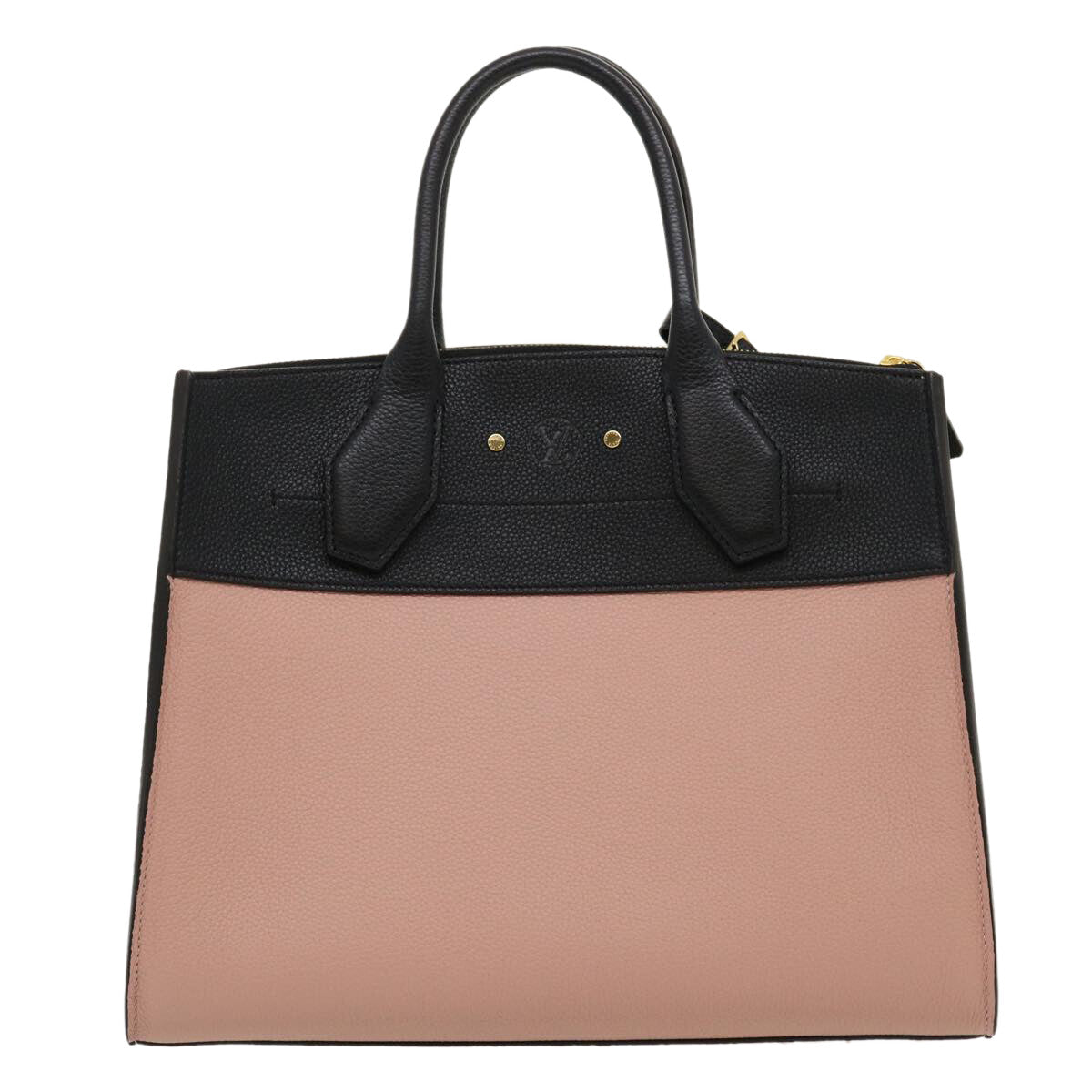 Louis Vuitton City Steamer Leather Pink Leather Bag (Pre-Owned)