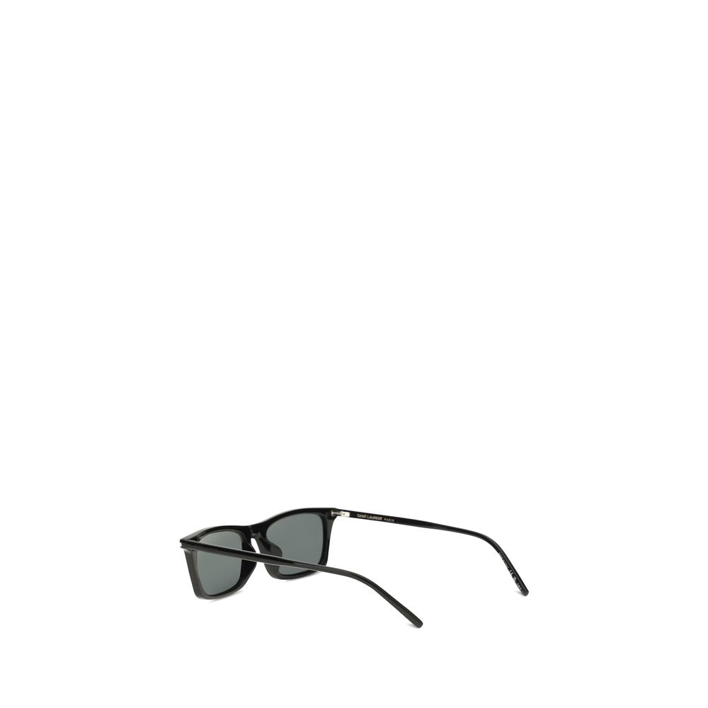 Saint Laurent Black Acetate Women's Sunglasses