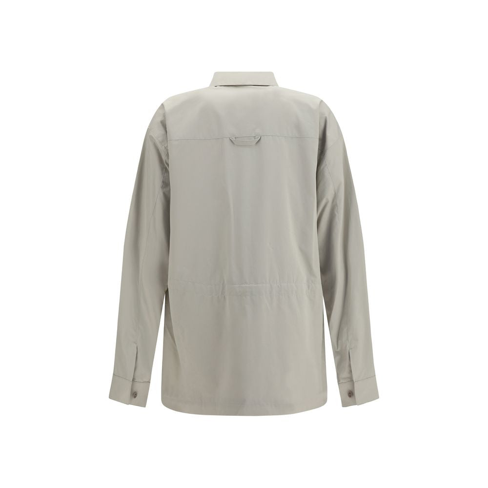 RIER Gray Cotton Shell Women's Jacket