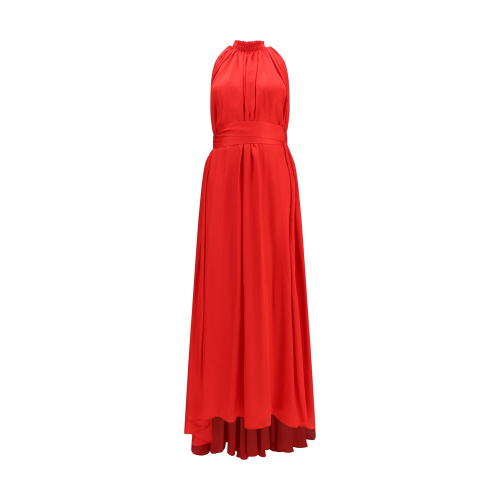 SA SU PHI Multicolor Polyester Long Women's Dress