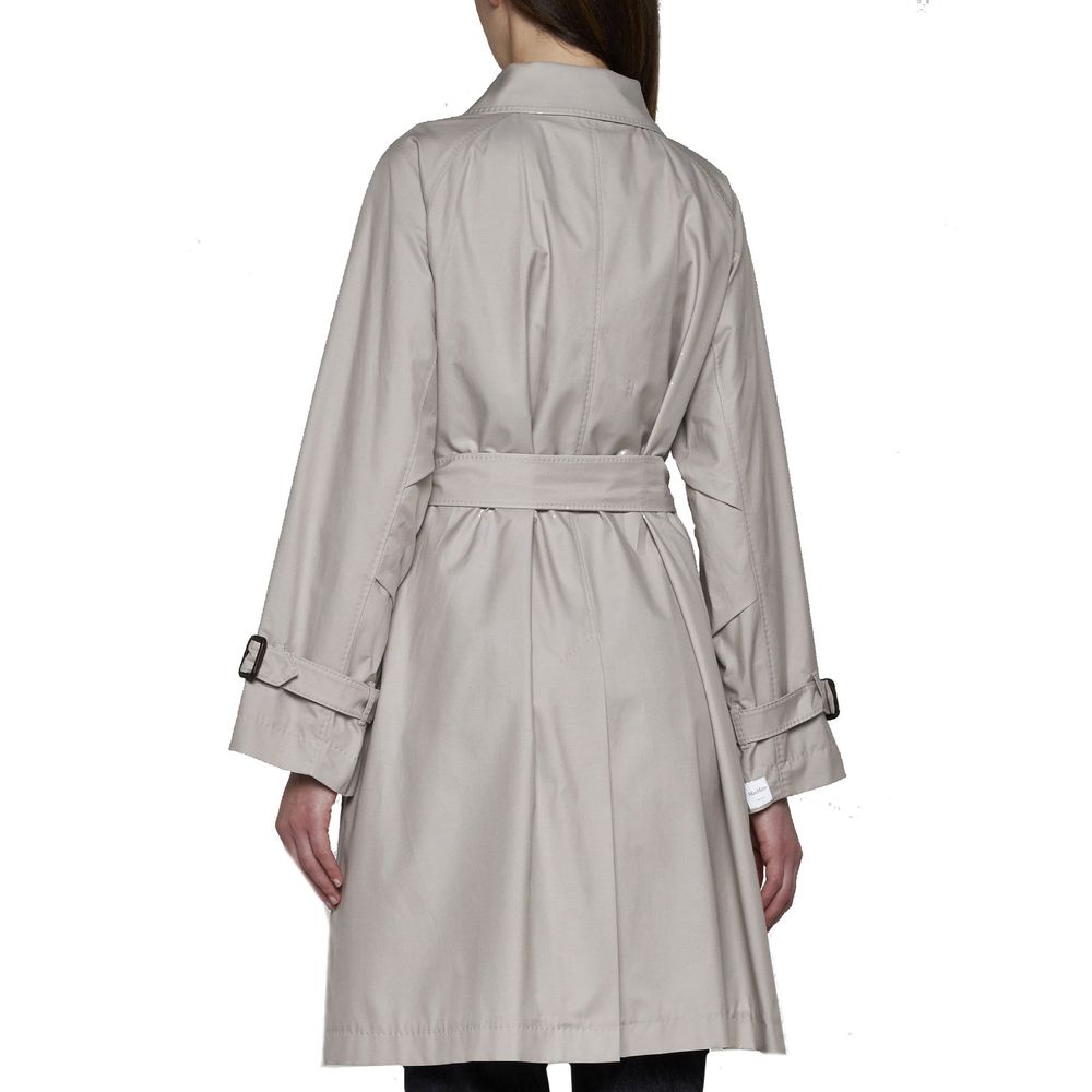 Max Mara Beige Cotton Women's Coat