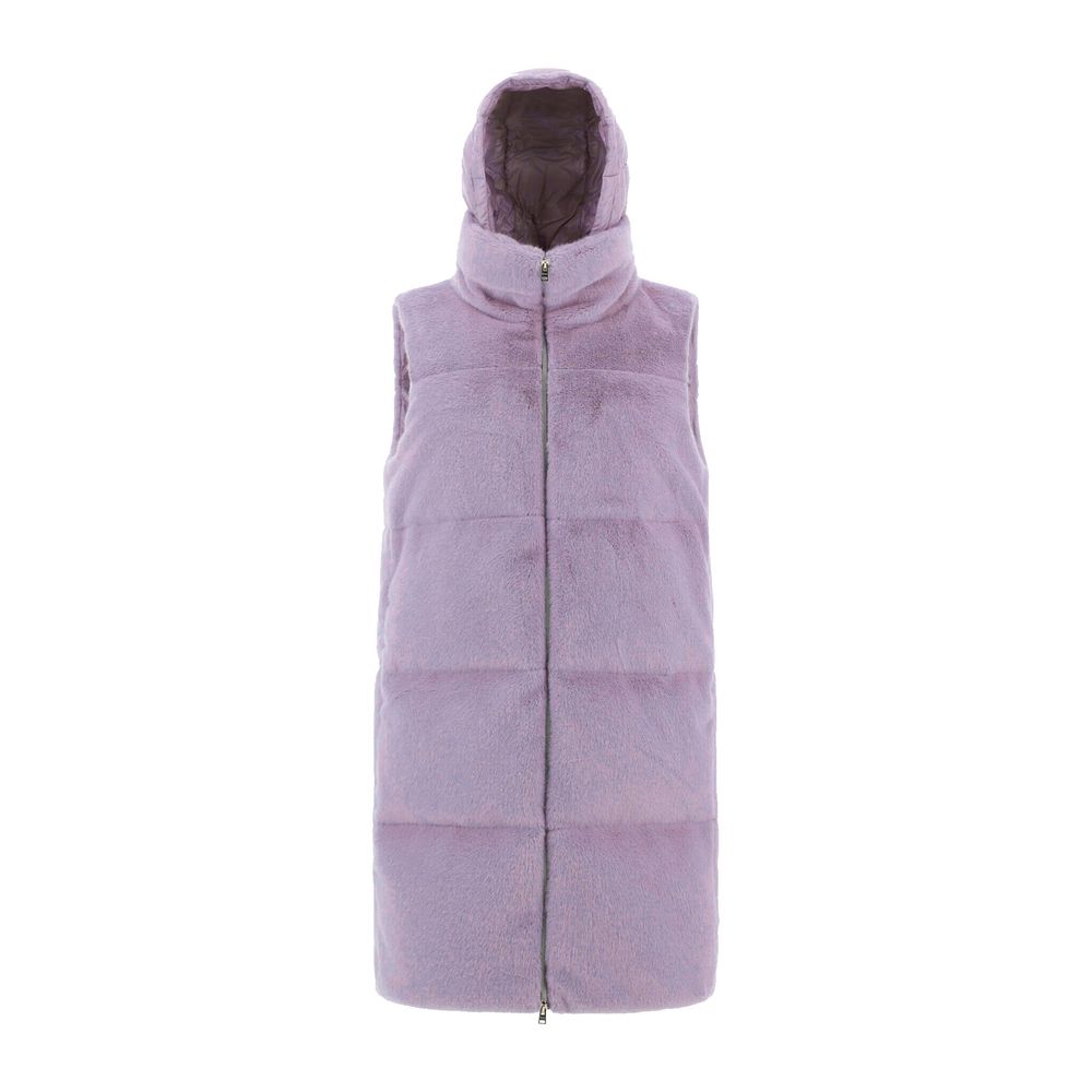 Herno Purple Polyamide Women's Coat