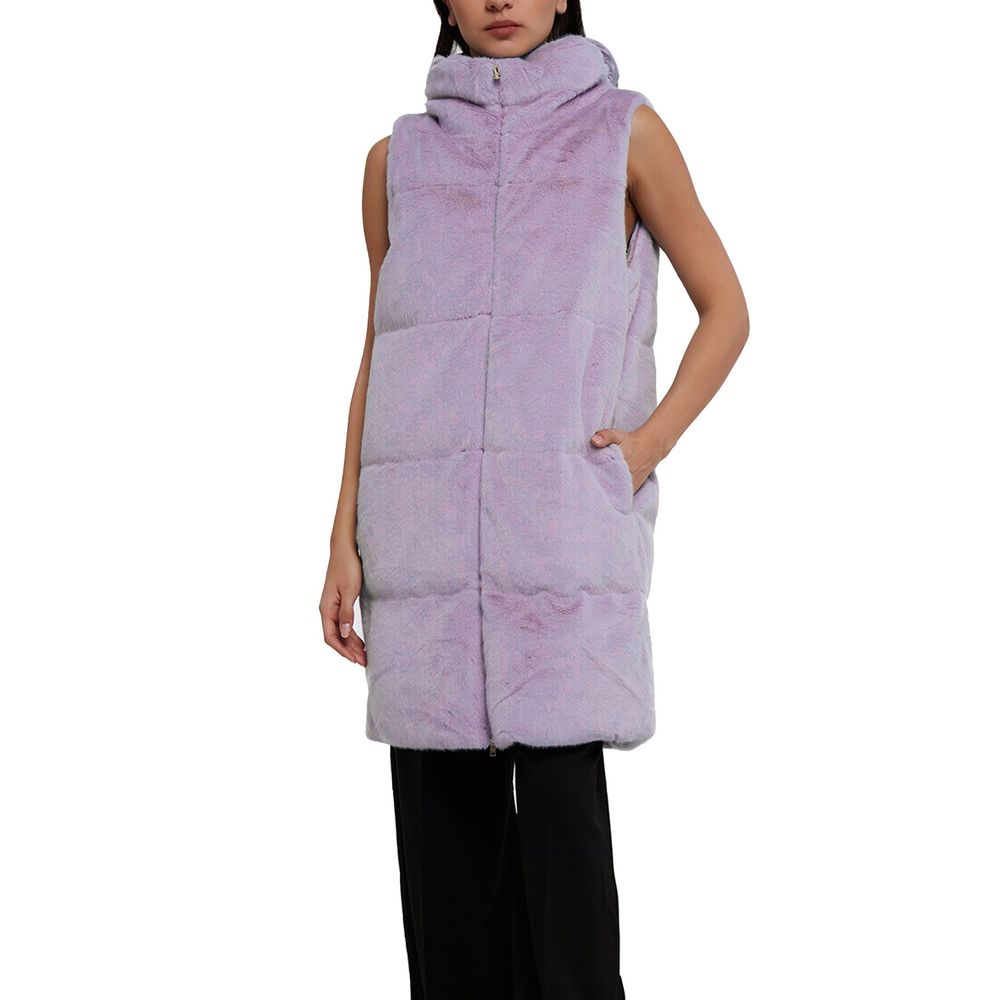 Herno Purple Polyamide Women's Coat