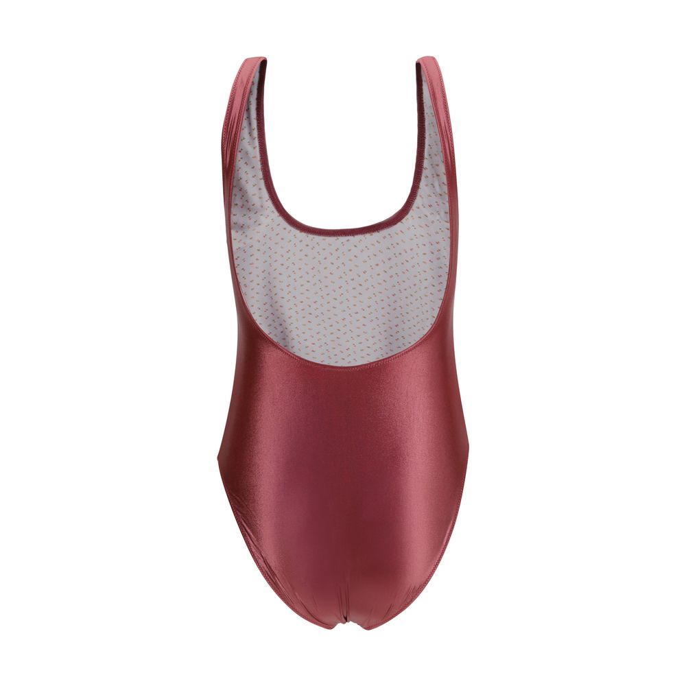 Kristina Ti Bordeaux Polyamide One-Piece Women's Swimsuit