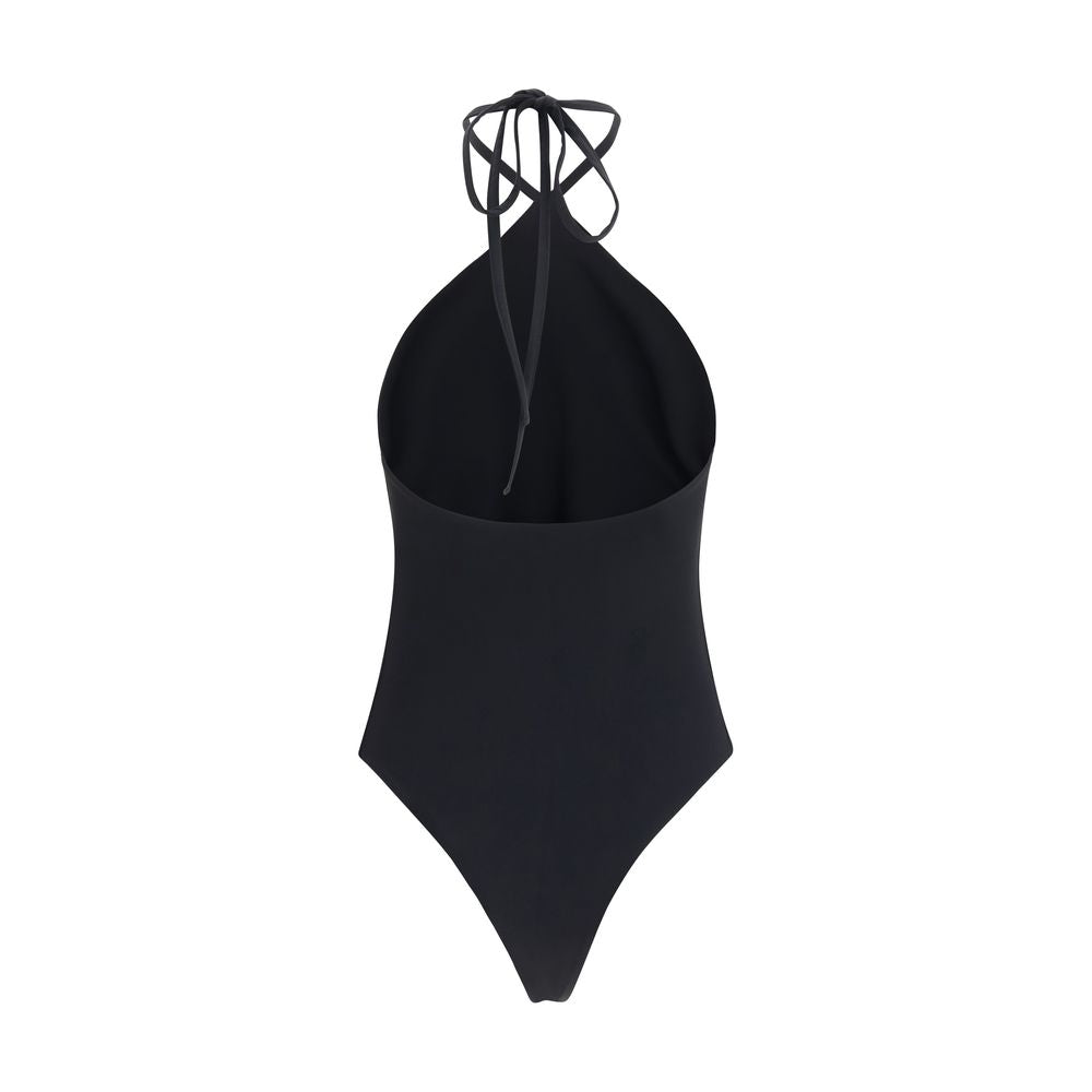 Jacquemus Black Polyamide One-Piece Women's Swimsuit