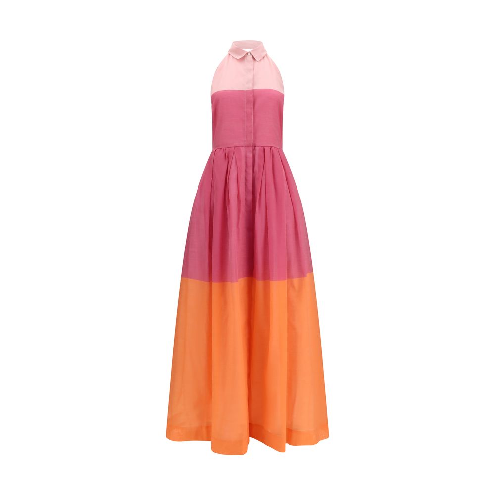 Sara Roka Multicolor Cotton Casual Women's Dress