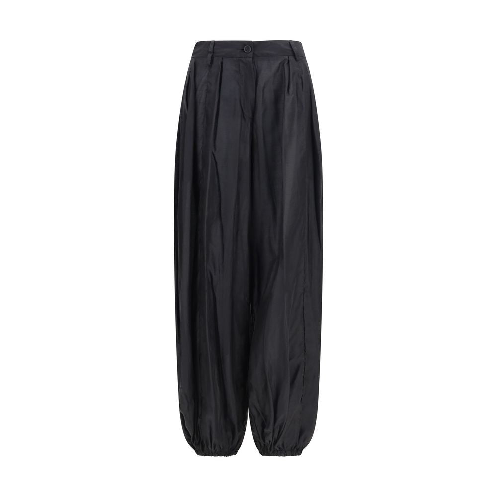 The Latest Black Polyester Casual Women's Pants