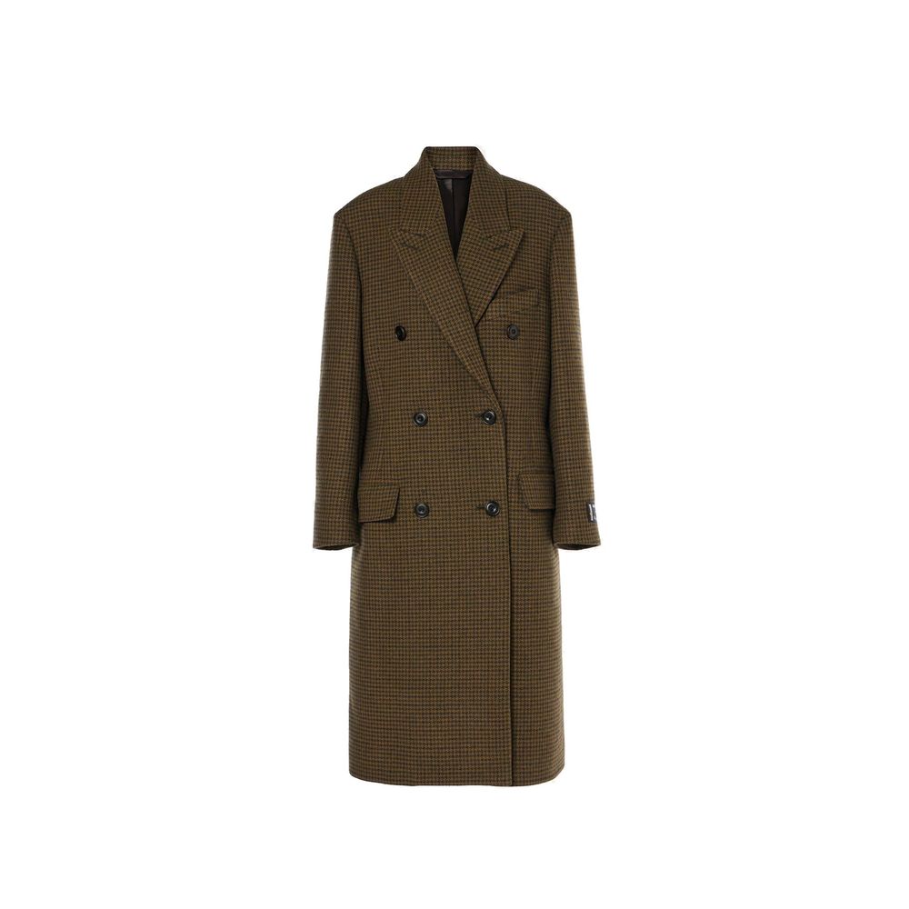 Acne Studios Brown Fibers Women's Coat