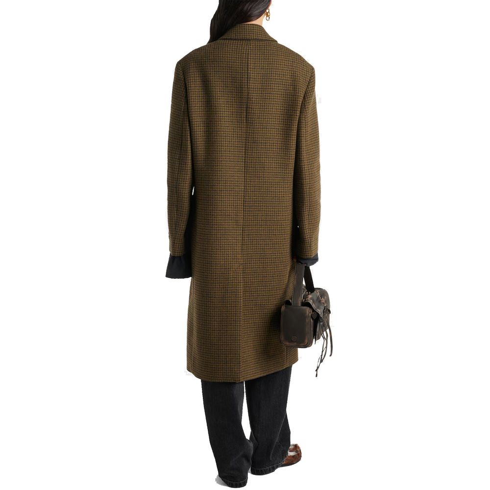 Acne Studios Brown Fibers Women's Coat