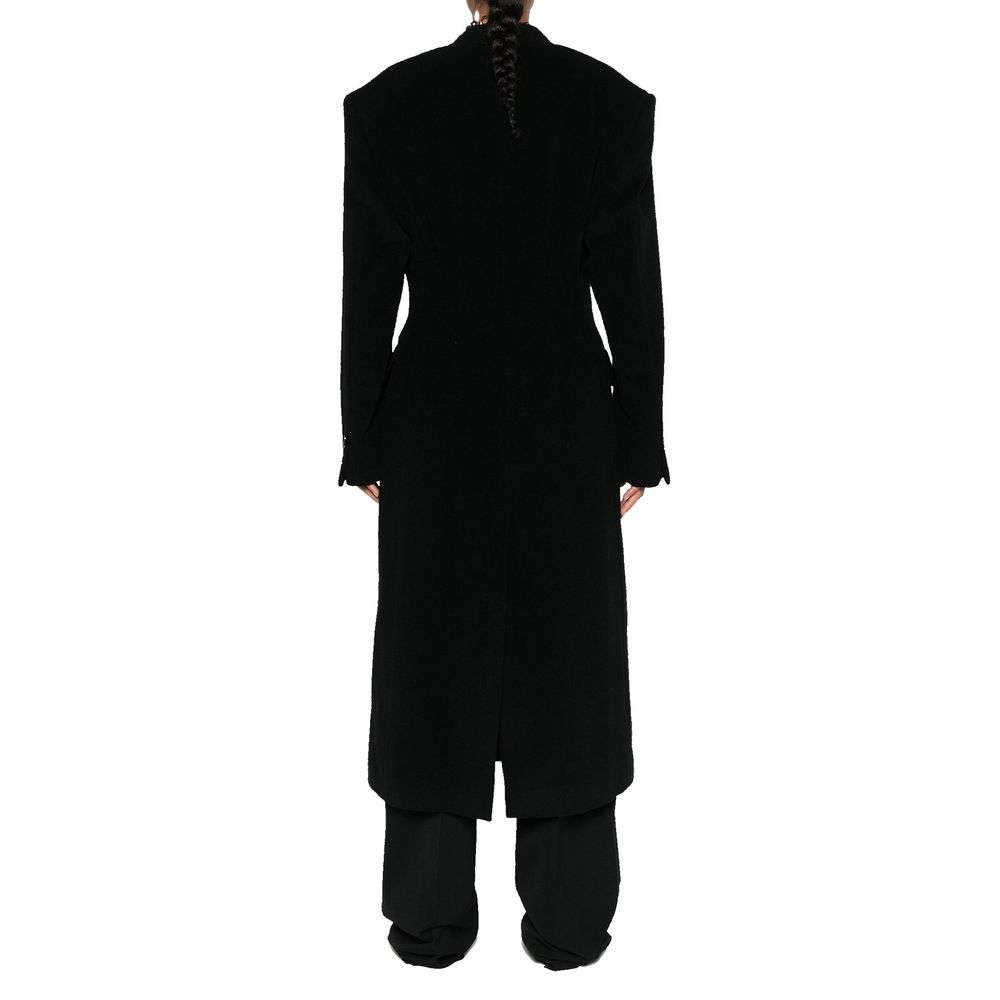 Balenciaga Black Cashmere Women's Coat