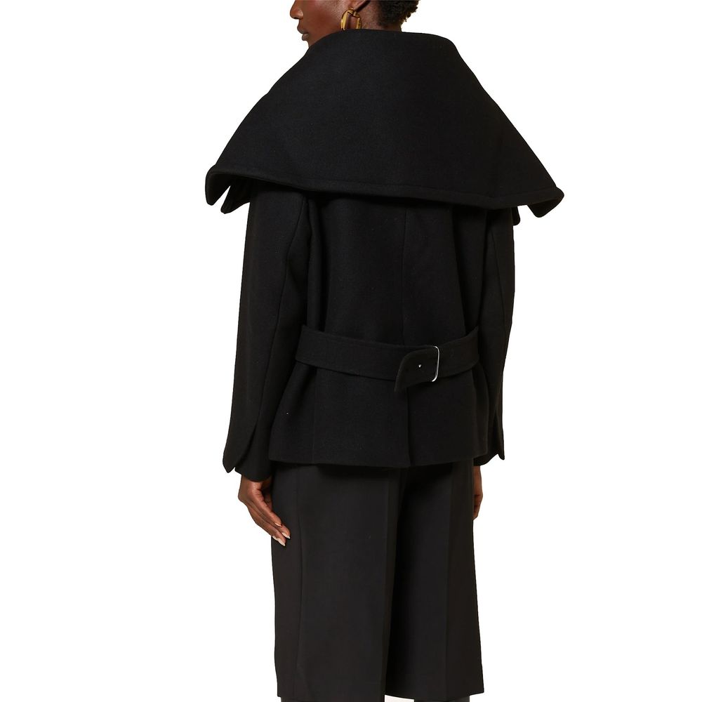 Jacquemus Black Virgin Wool Full-Length Women's Jacket