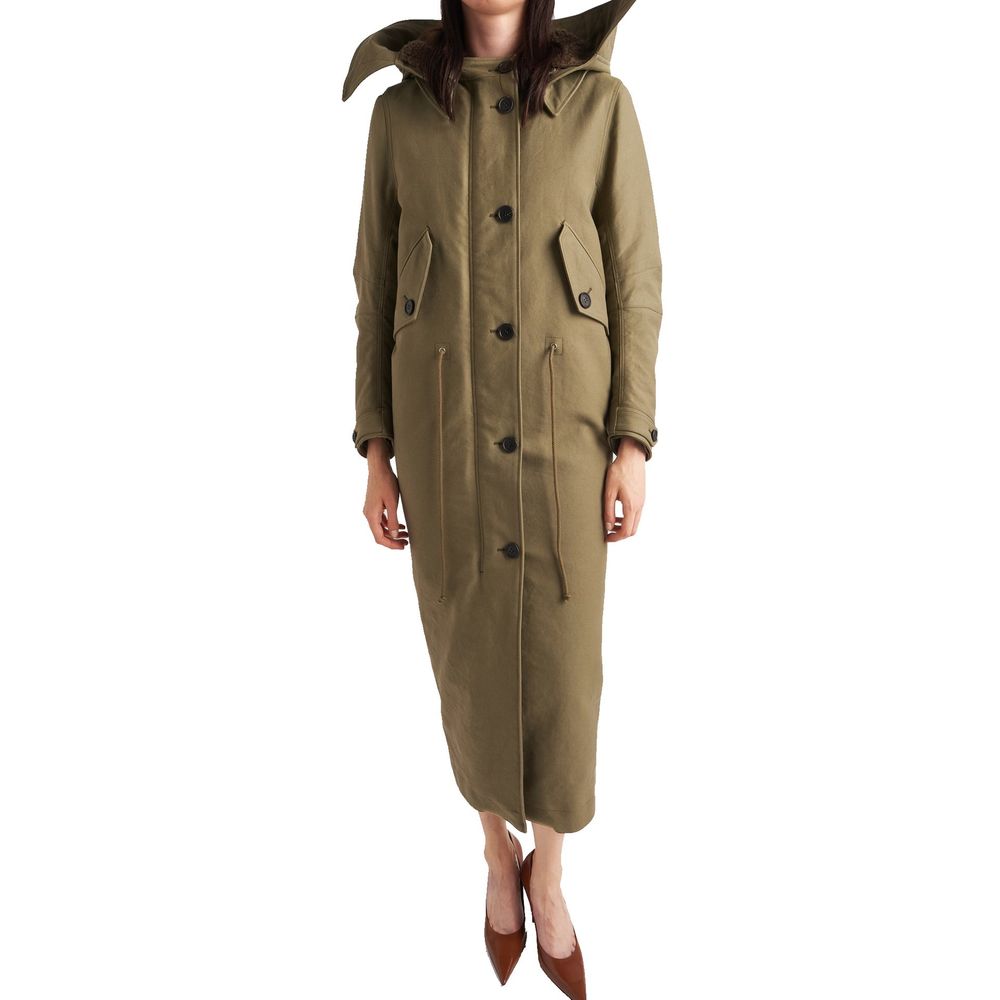 Prada Bicolor Polyamide Women's Coat